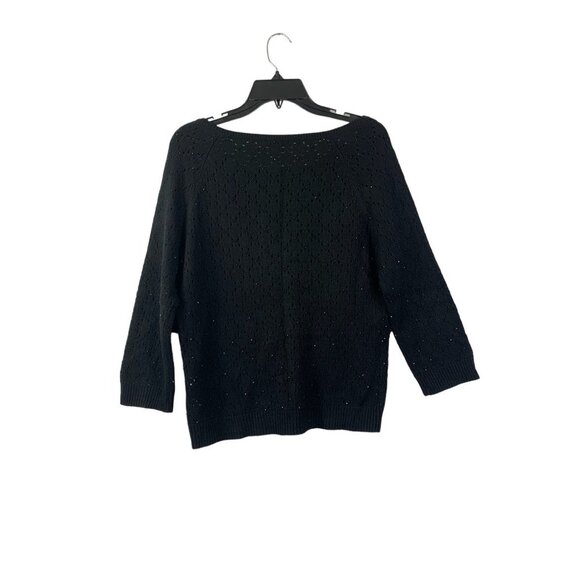 Anne Klein Women's Knitted Jeweled Top - Picture 2 of 6